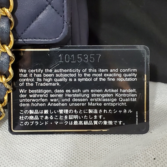 Authentic Chanel Lambskin Double Flap CC Bag (SOLD) - Picture 5 of 16